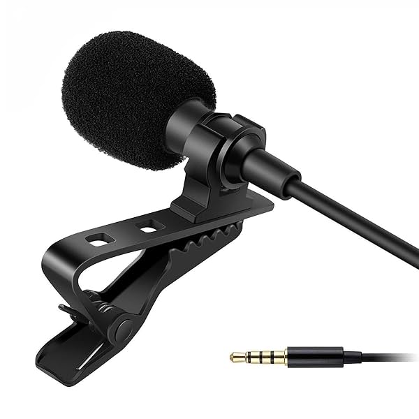 Image of HUMBLE Clip-On Lapel Collar Mic – Dynamic 3.5mm Microphone