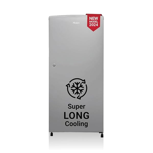 Image of Haier 185 L, 2 Star Single Door Refrigerator (HED-19TMS-N)