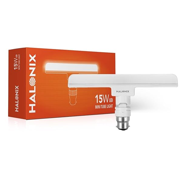 Image of Halonix 15 Watts B22d Led bulb tube Light | Color- White | Pack of 1