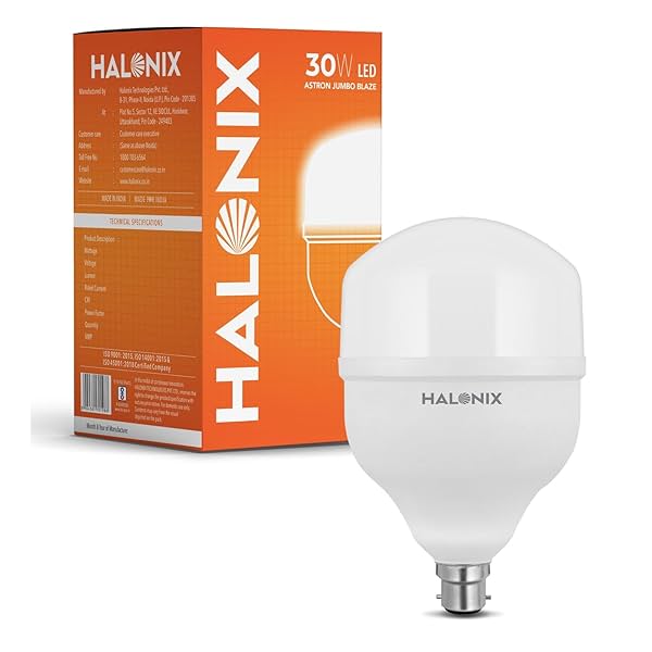 Image of Halonix 30W B22D Led Cool White Bulb