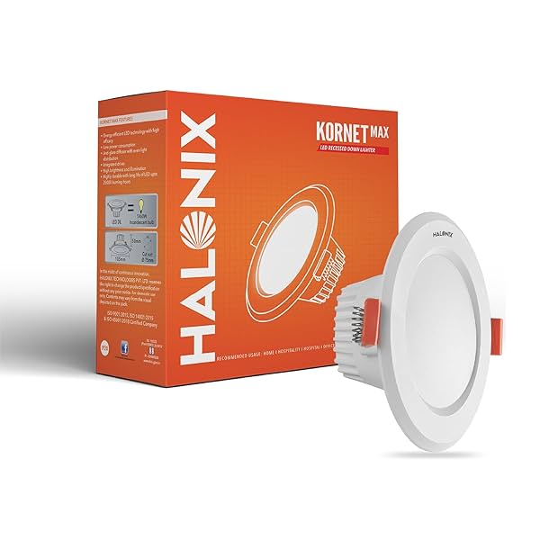 Image of Halonix 7W 6500K White Kornet Junction Box led downlighter