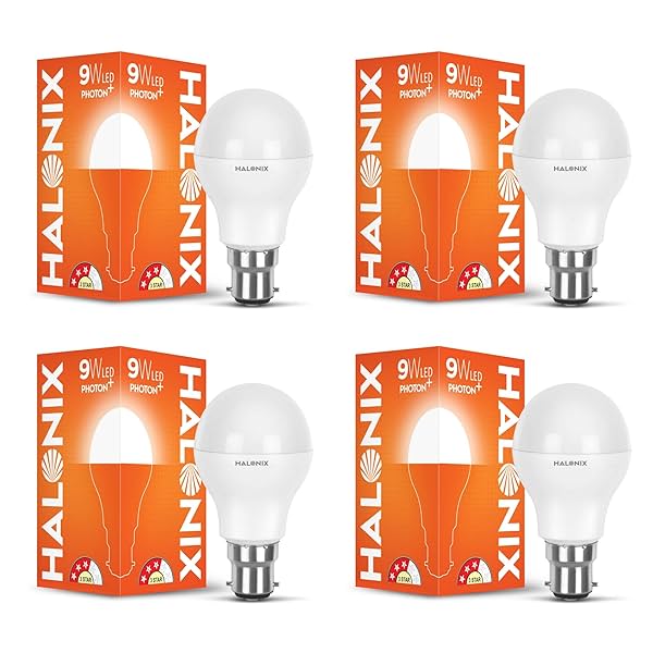 Image of Halonix 9 Watts Led Bulb Pack Of 4