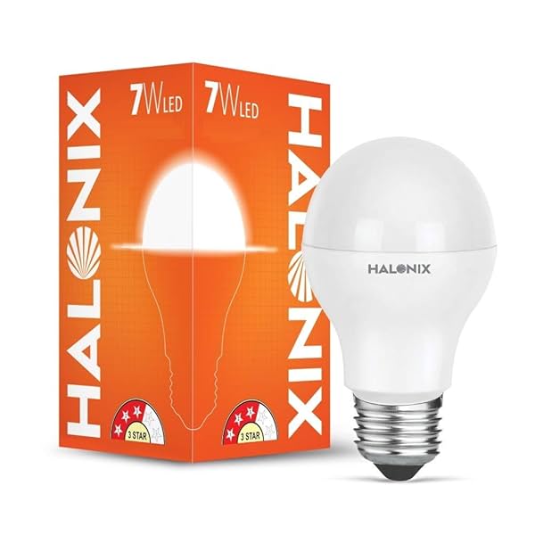 Image of Halonix E27 7-Watt LED Bulb (Cool Day Light)