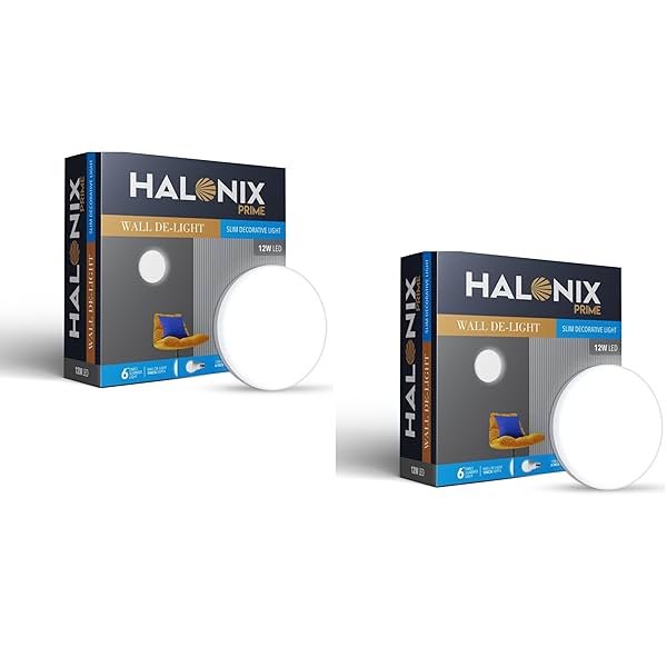 Image of Halonix Prime 12W Round Wall De-Light Slim Surface Downlighter