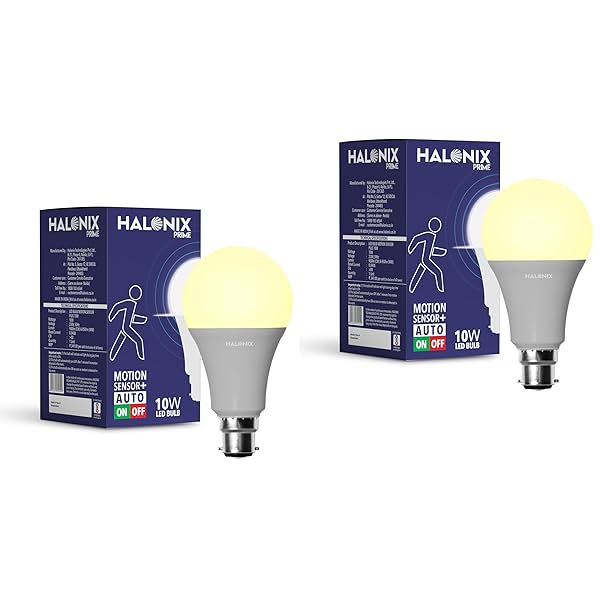 Image of Halonix Yellow Motion Sensor LED Bulbs (Pack of 2)