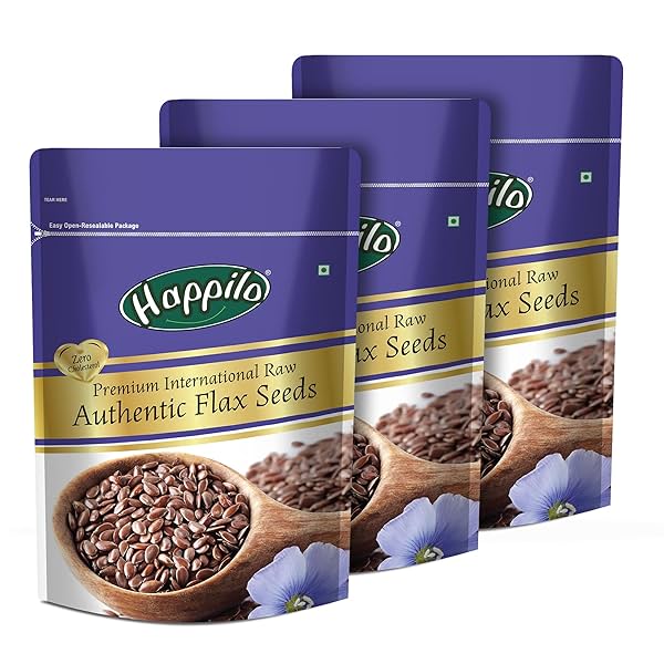 Image of Happilo Flax Seeds 250g * Pack of 3