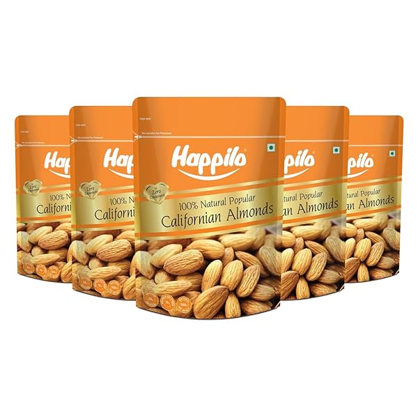 Image of Happilo Natural Popular Californian Almonds 200g