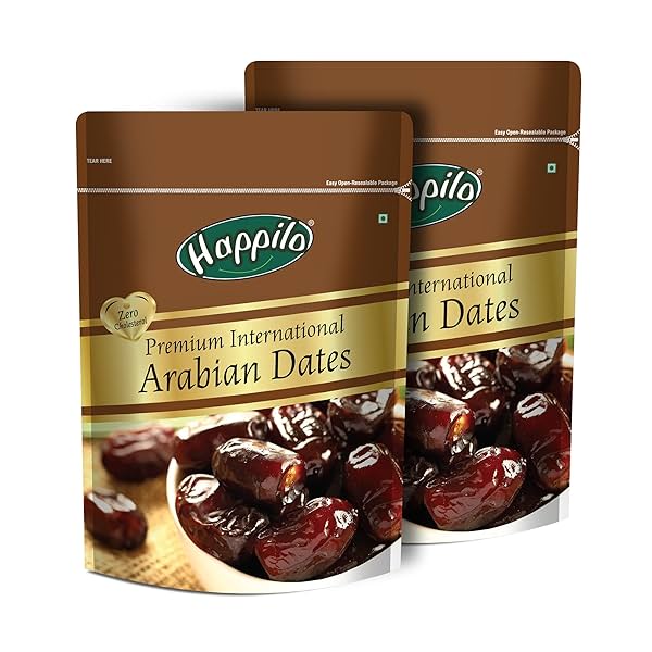 Image of Happilo Premium International Arabian Dates (500g*2)