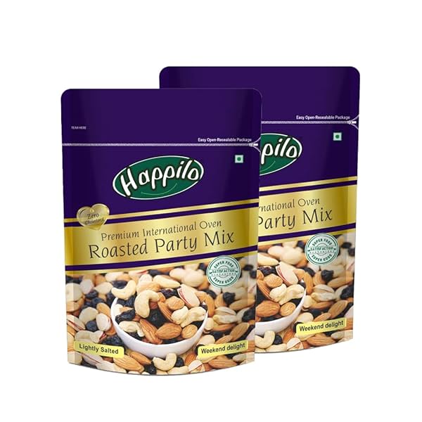 Image of Happilo Premium International Salted Partymix 200g (Pack of 2)