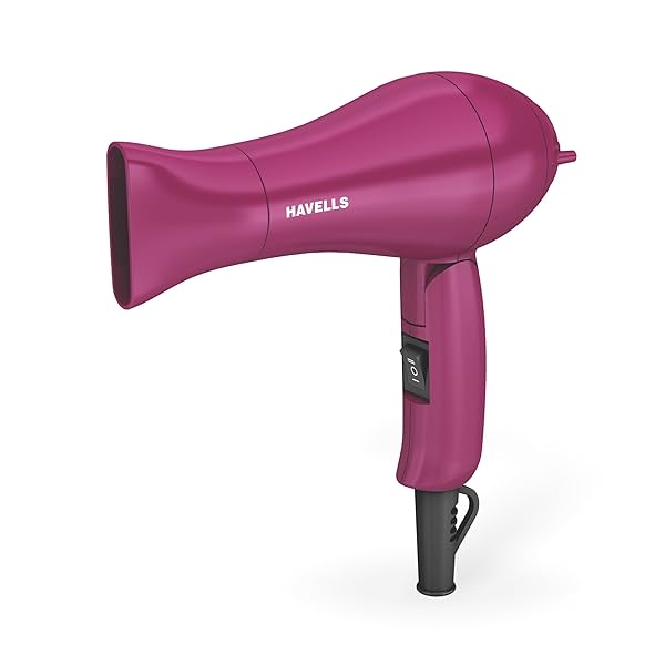 Image of Havells 1000 Watt Foldable Hair Dryer; 2 Heat Settings (Hot/Warm), Heat Balance Technology