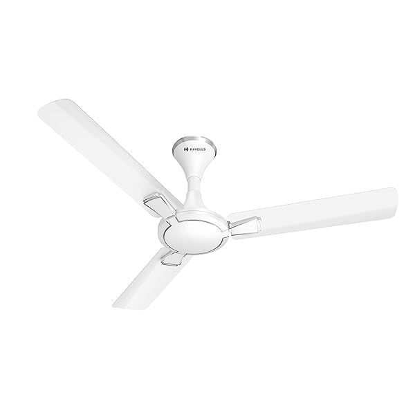 Image of Havells 1200mm Milor Energy Saving Ceiling Fan (Pearl White, Pack of 1) 1 Star