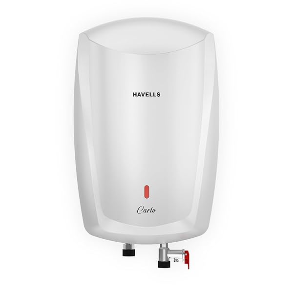 Image of Havells Carlo 5 Litre Instant Water Heater | Color Changing LED Indicator.