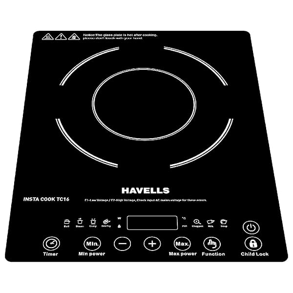 Image of Havells Insta Cook TC 16 Induction Stove, 1600W.