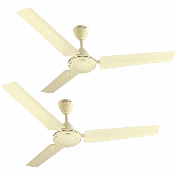 Image of Havells Pacer 1200mm 2 Star Energy Saving Ceiling Fan (Bianco, Pack of 2)