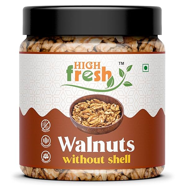 Image of HighFresh 100% Natural Dried Walnut 500gm