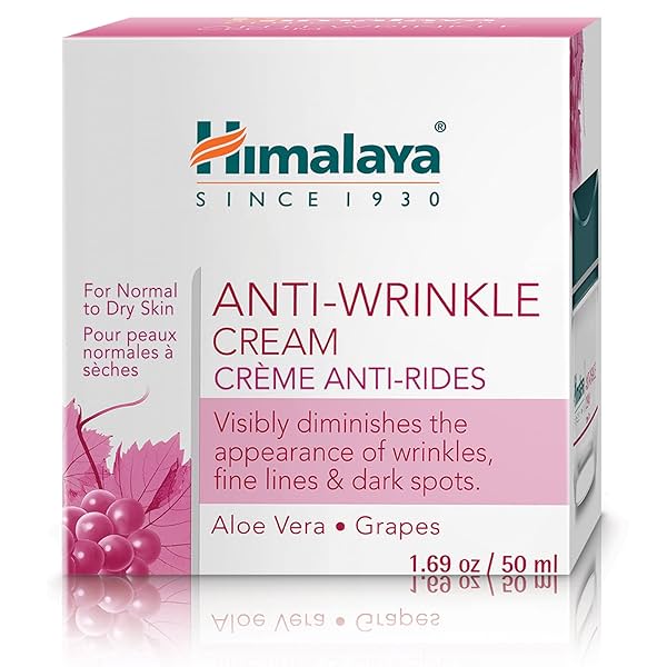 Image of Himalaya Anti-Wrinkle Cream For Men/Women With Aloevera & Grapes