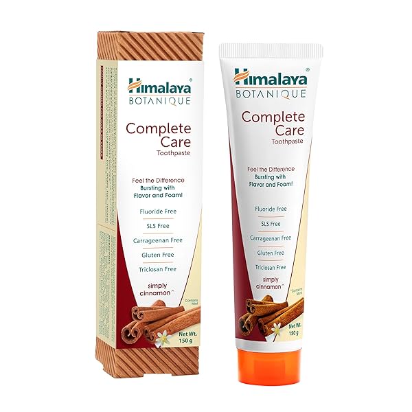 Image of Himalaya Botanique Complete Care Toothpaste - Simply Cinnamon