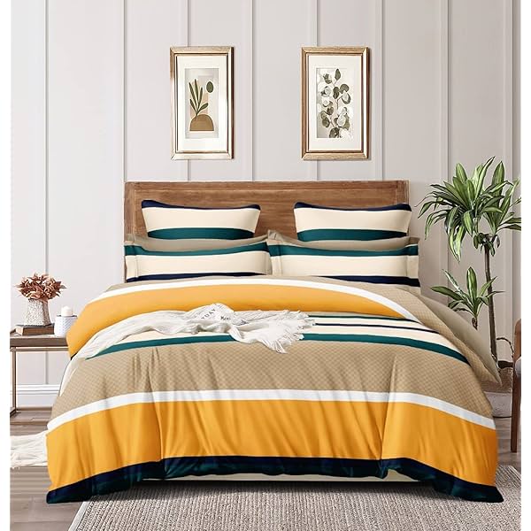 Image of Home Style Glace Cotton King Comforter Set