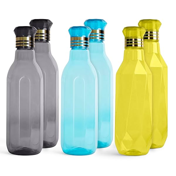 Image of HomeWiz Kitchen Unbreakable Plastic Water Bottle I.