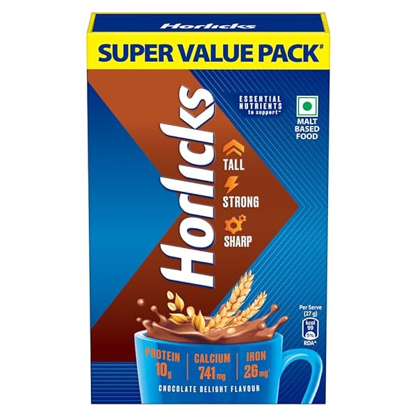 Image of Horlicks Chocolate Nutrition Drink || 1 kg Refill Pack