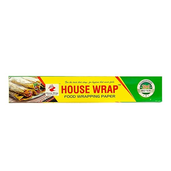 Image of House Wrap Food Wrapping Paper Roll for Food Packing, 25 Meter Food Wrapping Paper