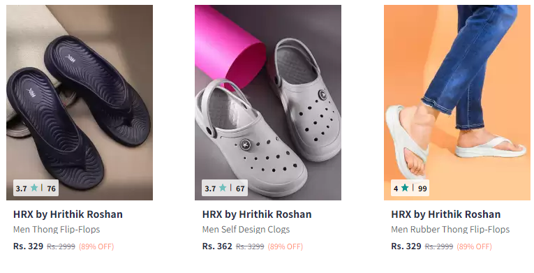 Image of Hrx Footwear men's Up to 90% Discount