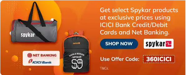 Image of ICICI Bank Coupon : Free Spykar merchandise on ICICI Bank Debit & Credit Card 