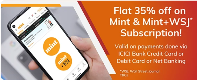 Image of ICICI Bank Offer : Flat 35% discount on Mint