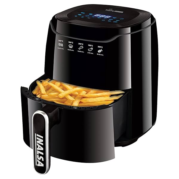 Image of INALSA Air Fryer Digital Tasty Fry-1400W 4.2L,Smart Aircrisp Technology