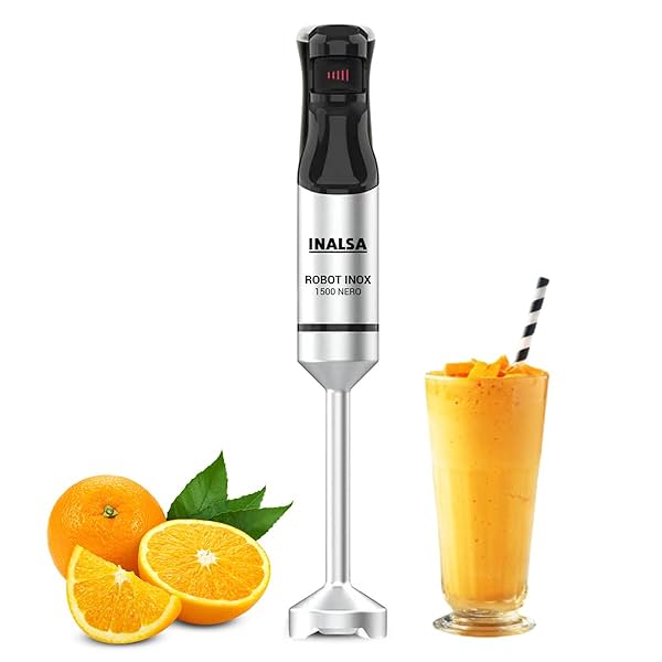 Image of INALSA Robot INOX 1500 Nero Hand Blender 1500W