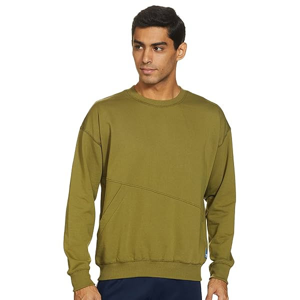 Image of INKAST Men Crew Neck Cotton Oversized Fit Sweatshirt