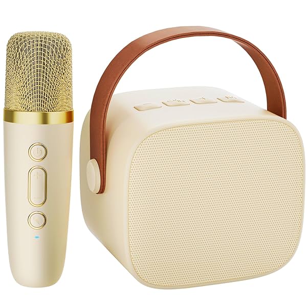 Image of IROO Karaoke Machine Bluetooth Speaker with Wireless Microphone