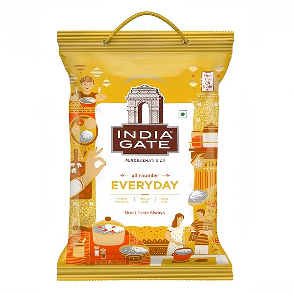 Image of India Gate Basmati Rice Everyday 5 kg.