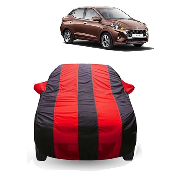 Image of J S R Waterproof CAR Cover for Hyundai Aura with Triple Stitch.