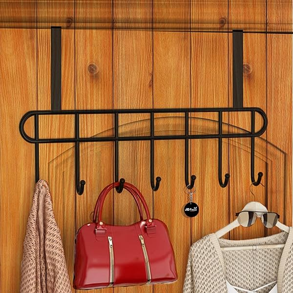 Image of JD FRESH 7 Hook Stainless Steel Door Hanger (1 Piece)