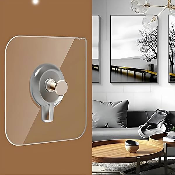 Image of JIALTO Self Adhesive 6mm Nail Wall Hook (10 pcs)