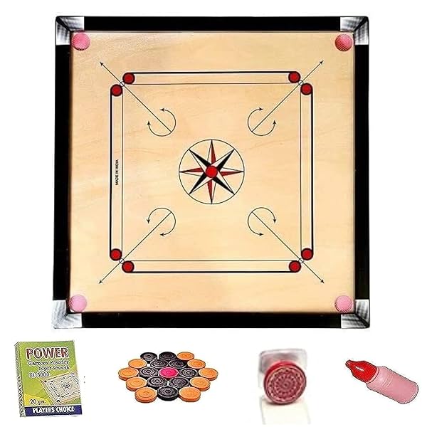 Image of JTC Carrom Board 32 inch - 1 Piece