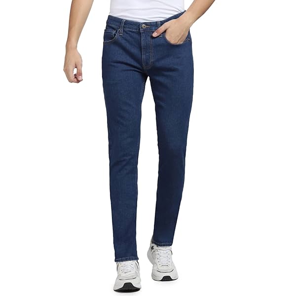 Image of Jack & Jones Men's Ben Skinny Fit Low-Rise Jeans