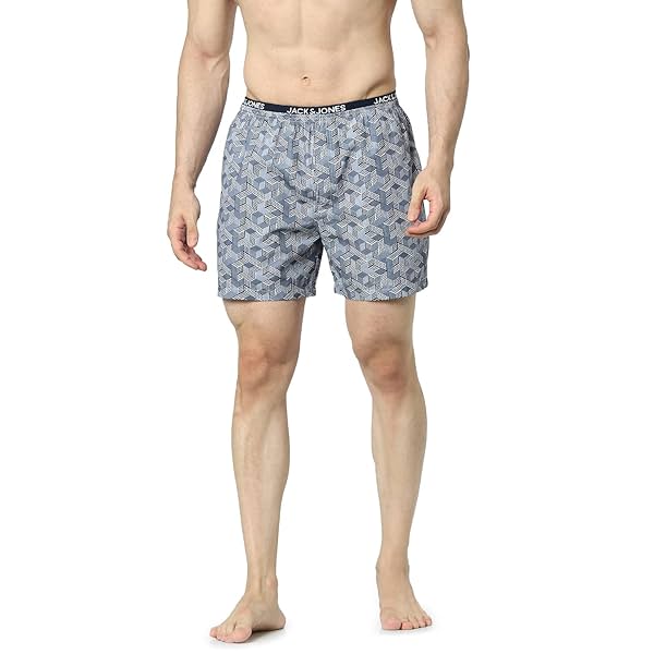 Image of Jack & Jones Men's Cotton Blend Boxer Shorts