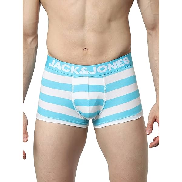 Image of Jack & Jones Men's Cotton Blend Trunks (Pack of 1)