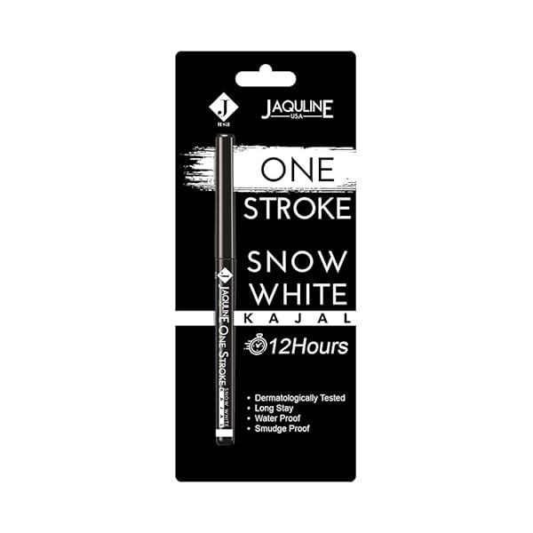 Image of Jaquline USA Onestroke Kajal Snow White Pencil