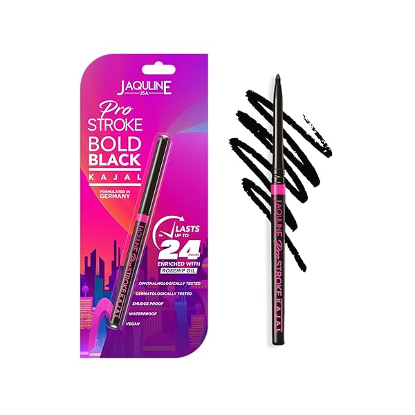 Image of Jaquline USA Pro Stroke Bold Black Kajal