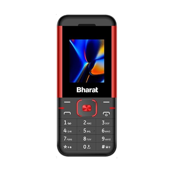 Image of JioBharat K1 Karbonn 4G Keypad Phone with JioTV, JioCinema, JioSoundPay, JioSaavn, Long Lasting Battery, LED Torch, Digi