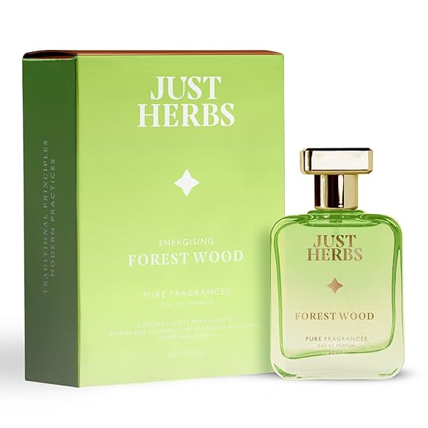 Image of Just Herbs Energising Forest Wood Eau Da Parfum