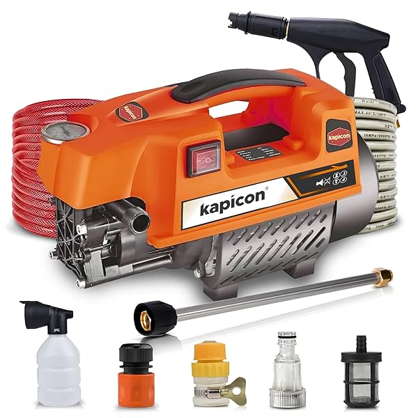 Image of KAPICON KP-10 High Pressure Car Washer.