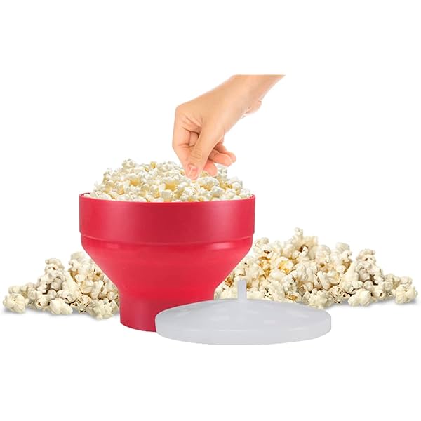 Image of KARP Silicone Microwave Popcorn Popper Maker 