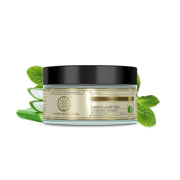 Image of KHADI NATURAL Ayurvedic face gel 100g