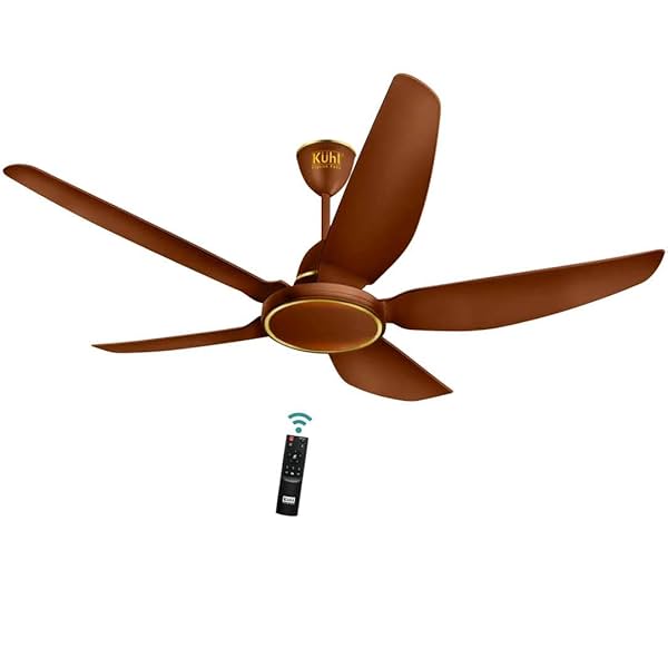 Image of KUHL Brise E5 1320Mm Stylish Power Saving Bldc Ceiling Fan With Remote