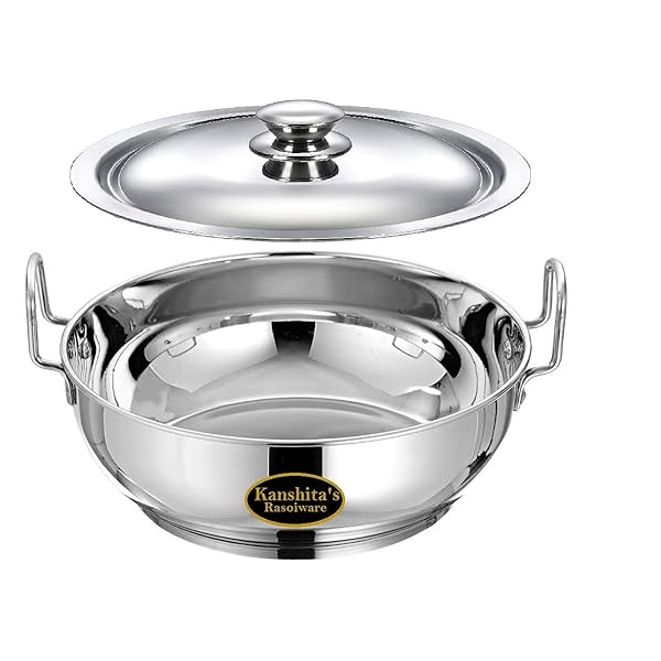 Image of Kanshita's Rasoiware Heavy Gauge Stainless Steel Induction 2ltr