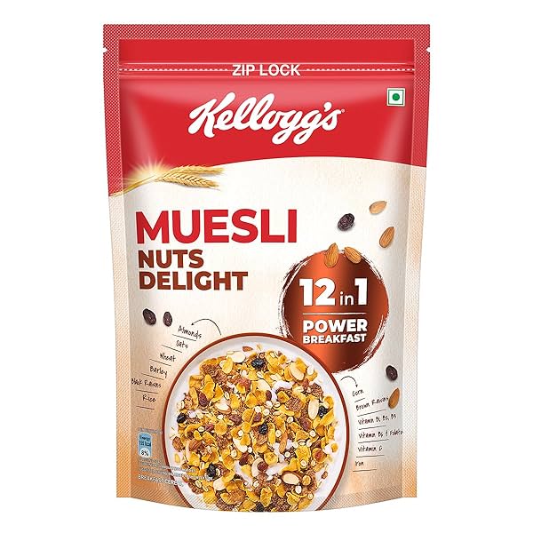 Image of Kellogg s Muesli Nuts Delight 1000G